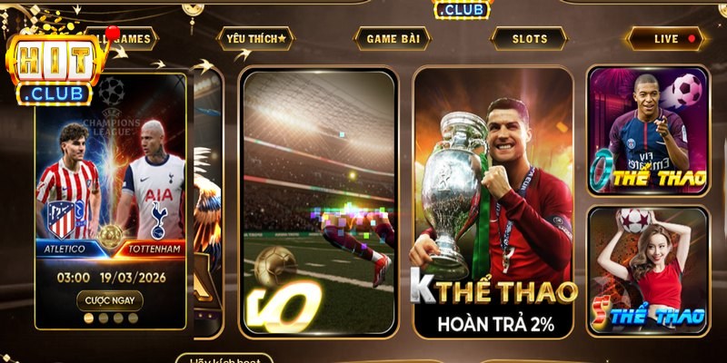 Hoàn Trả Cược Thể Thao Không Giới Hạn Hitclub Tặng Bạn 2 Hoàn trả cược thể thao là chương trình ưu đãi đặc biệt